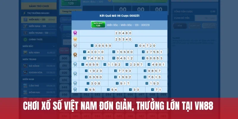 Chơi xổ số Việt Nam đơn giản, thưởng lớn